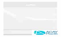 Askılı (Meksika Şapka) Bantlı Şeffaf Opp Torba 13x16+9 cm - 500 Adet